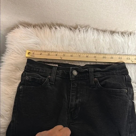 Levi's Black Skinny Jeans Classic Style - Picture 2 of 8